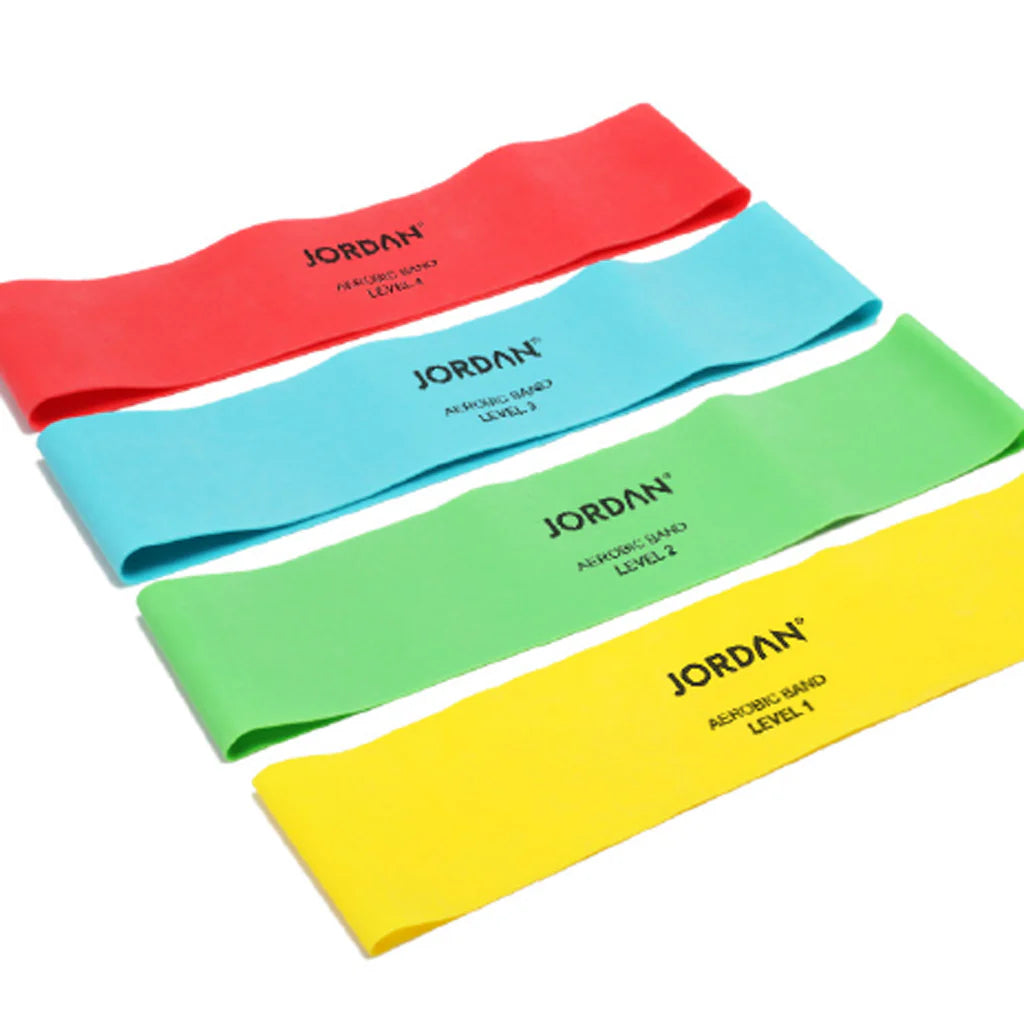 JORDAN Aerobic Band (loop) - set of 4 230mm x 40mm (460mm loop)