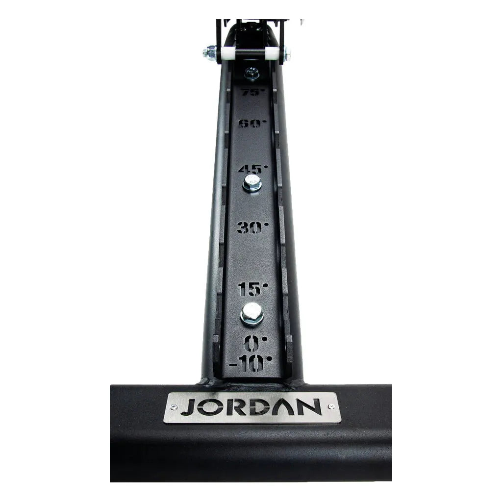 JORDAN Fitness Adjustable Bench - Black