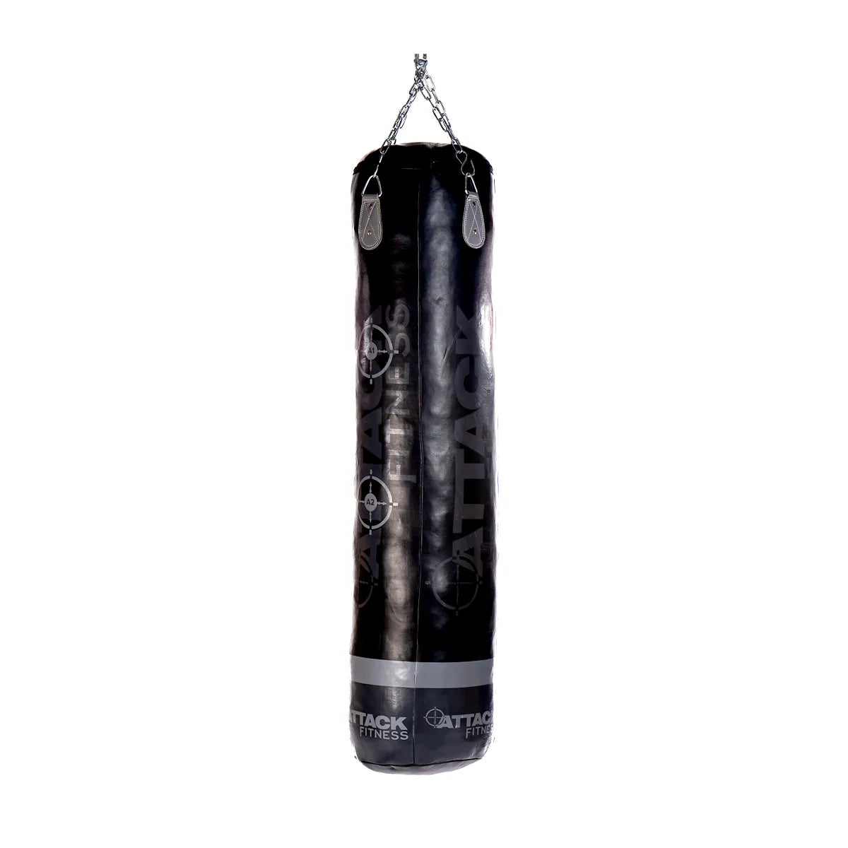 Attack Fitness Straight 5ft Leather Punch Bag