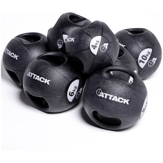 Attack Fitness Double Grip Medicine Balls