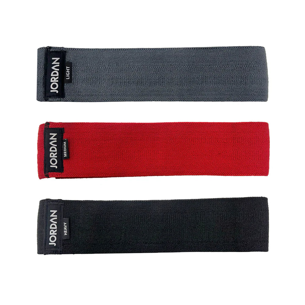 Jordan Fabric Resistance Bands Set of 3 - Be Active UK