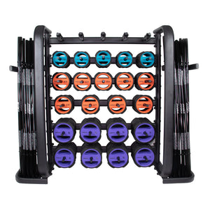 JORDAN® Ignite Pump X ™ Urethane Studio Barbell Sets and Plates - Be Active UK
