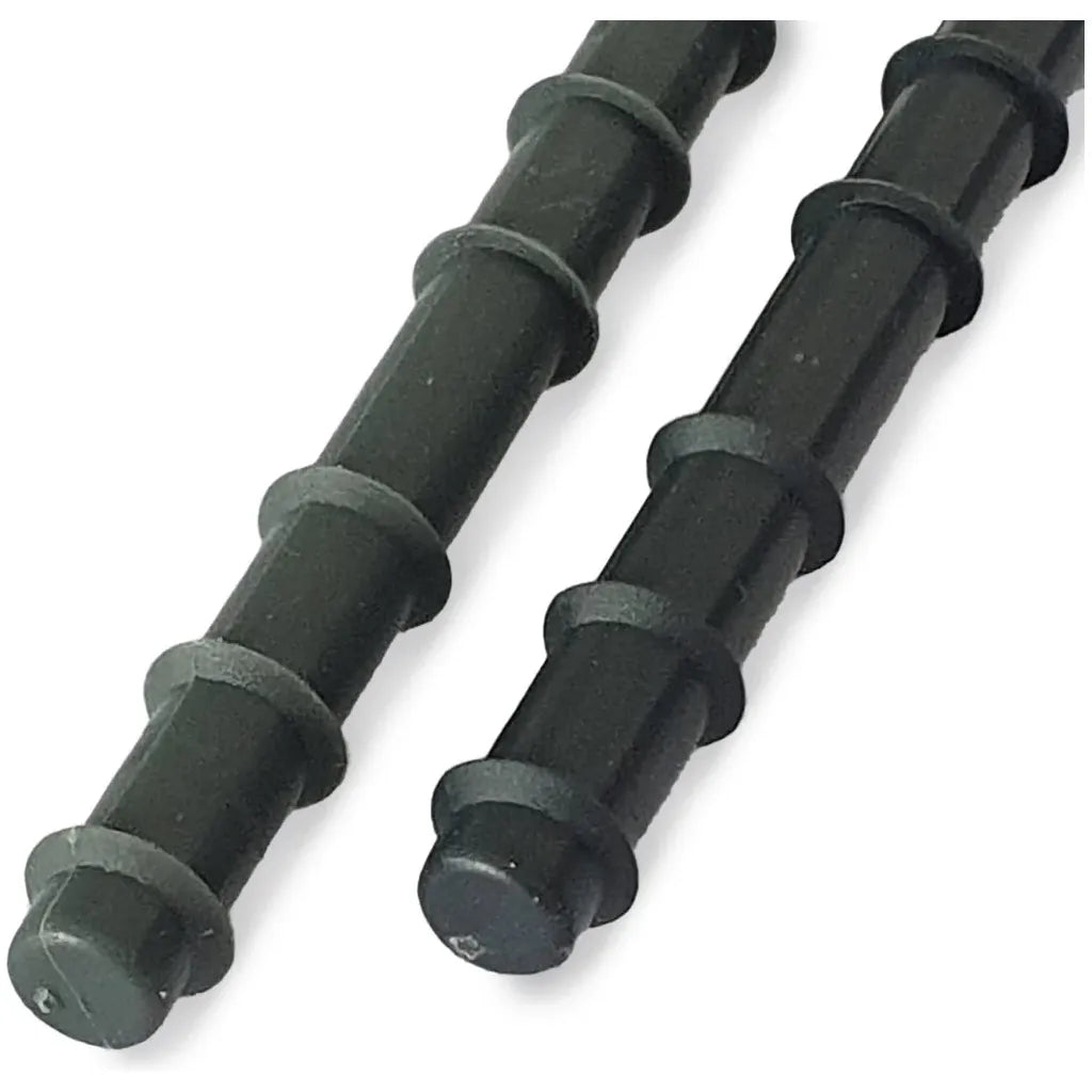 JORDAN Activ SHOX - SBR/EPDM Gym Flooring - 500mm x 1000mm Tile, Grey Fleck - 40mm - Including Plastic Joining Pins